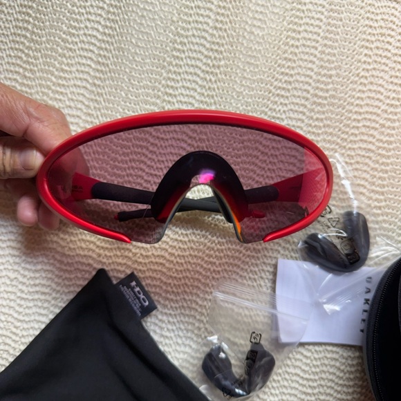 Oakley Other - Oakley  Men’s 
009490 -0440 115 2N ELLIPSE Red and Black Sunglasses Set